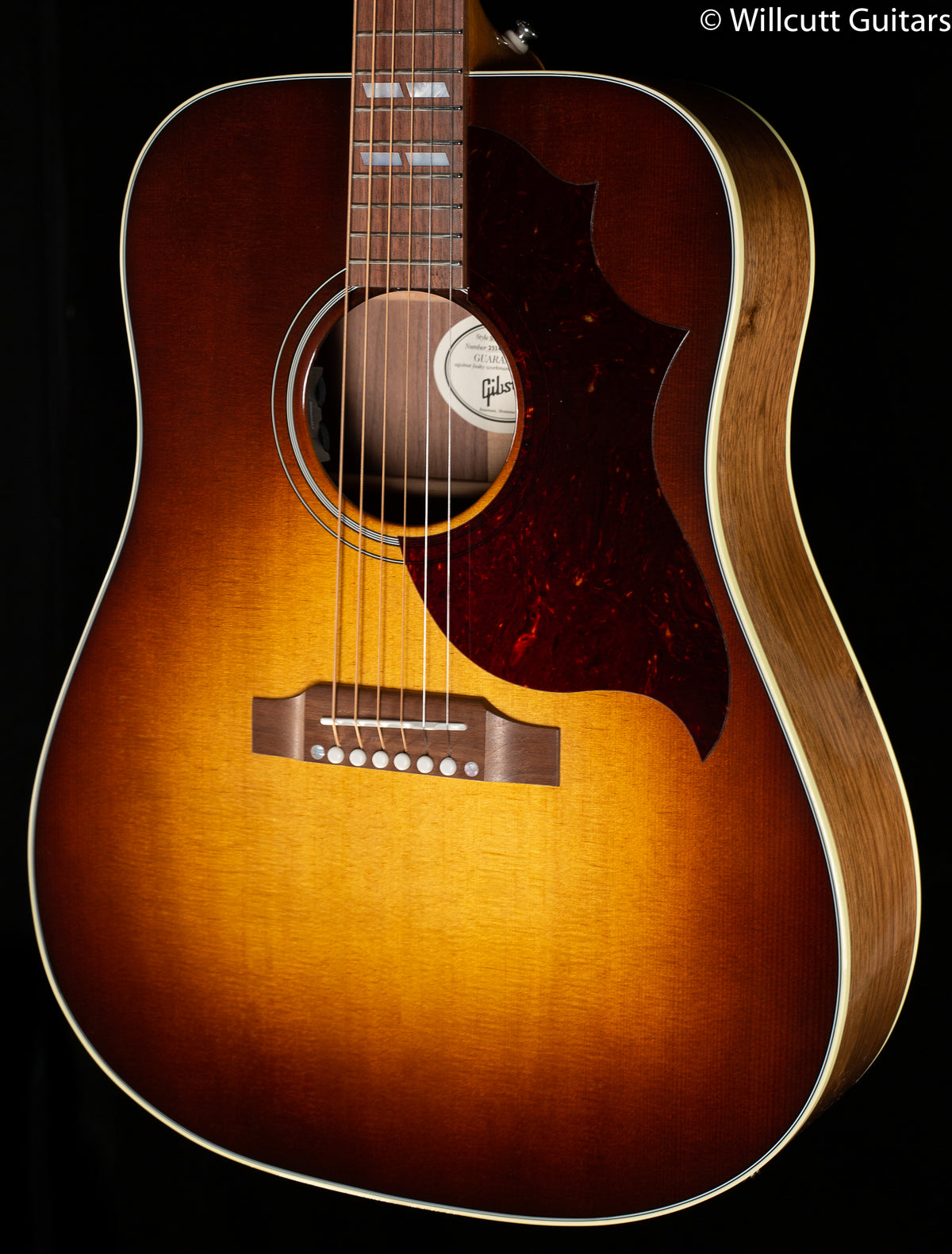 Gibson Hummingbird Studio Walnut - Walnut Burst