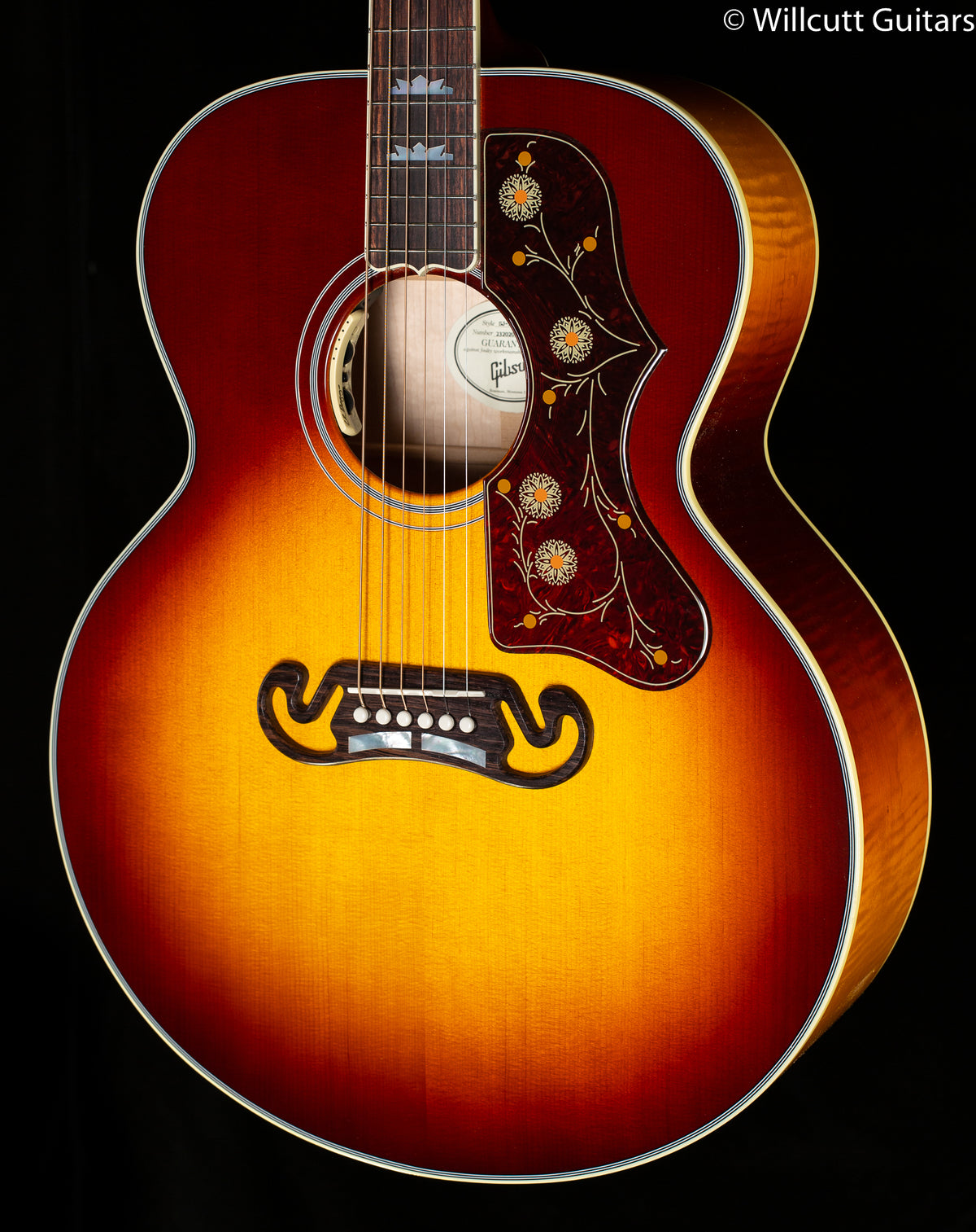 Gibson SJ-200 Standard Maple Autumn Burst (021)