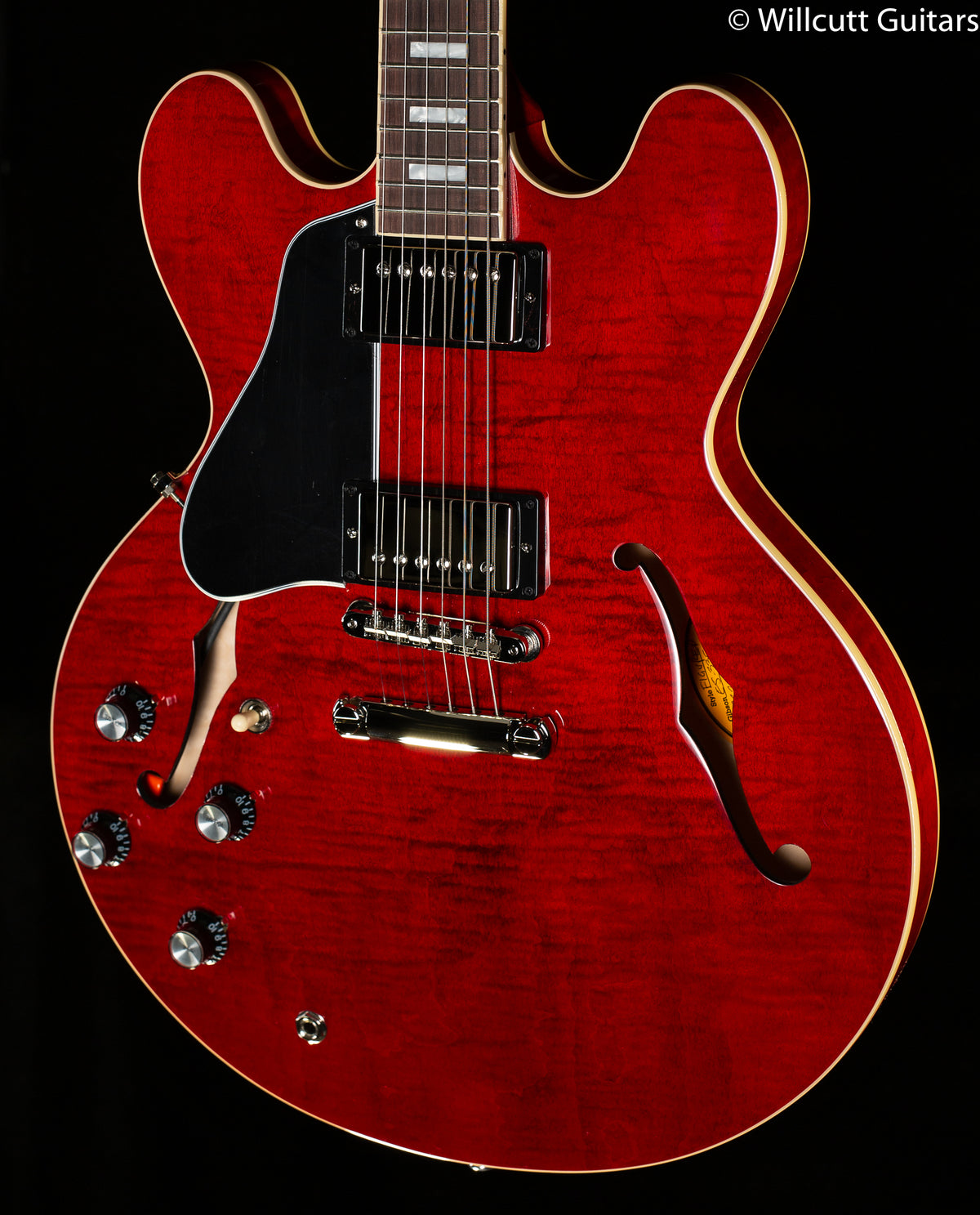 Gibson ES-335 Figured Left Hand, 60s Cherry