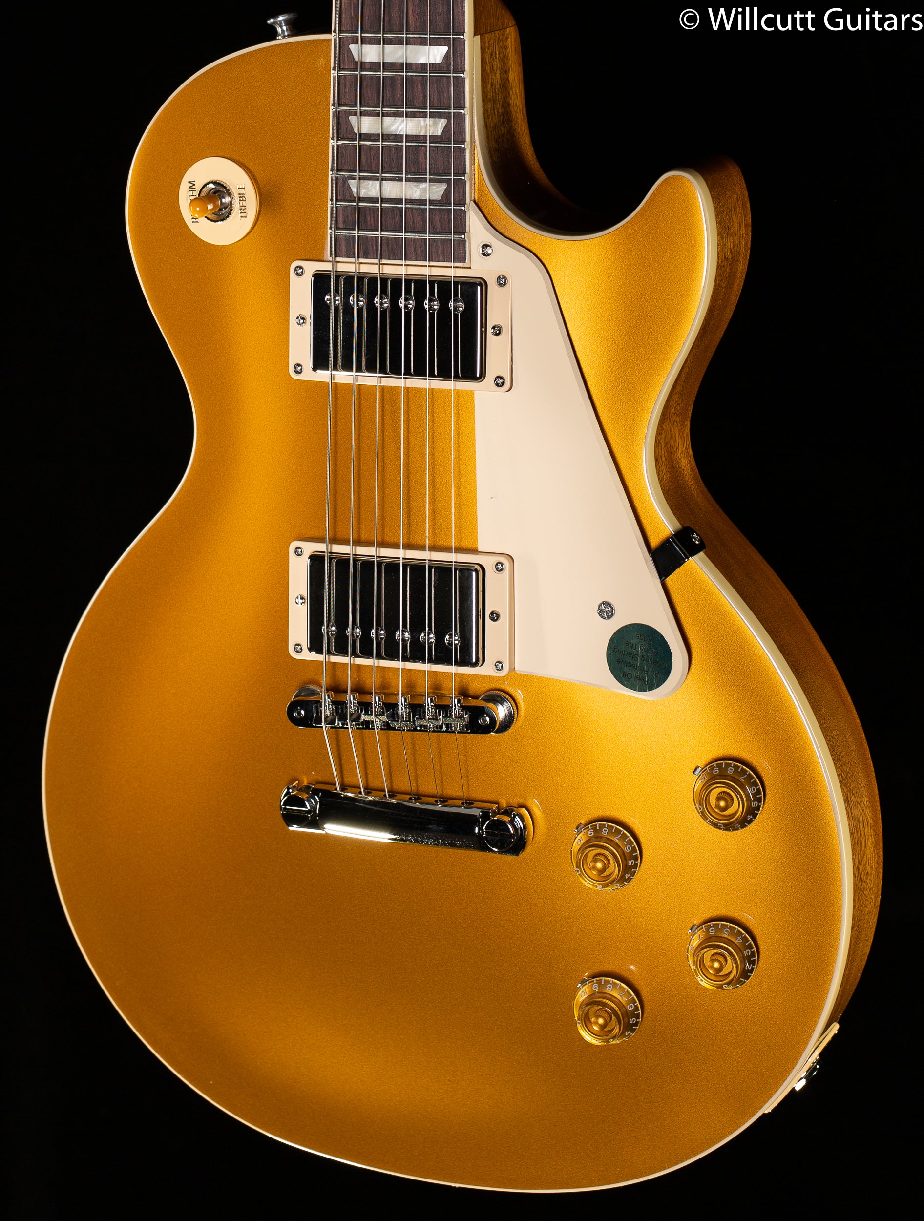 Gibson Les Paul Standard '50s Gold Top - Willcutt Guitars