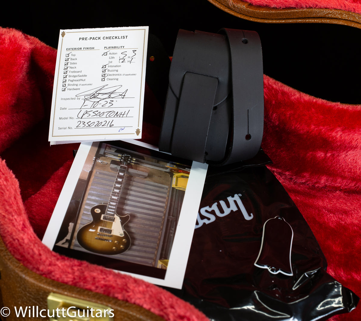 Gibson Les Paul Standard 50s Tobacco Burst (216)