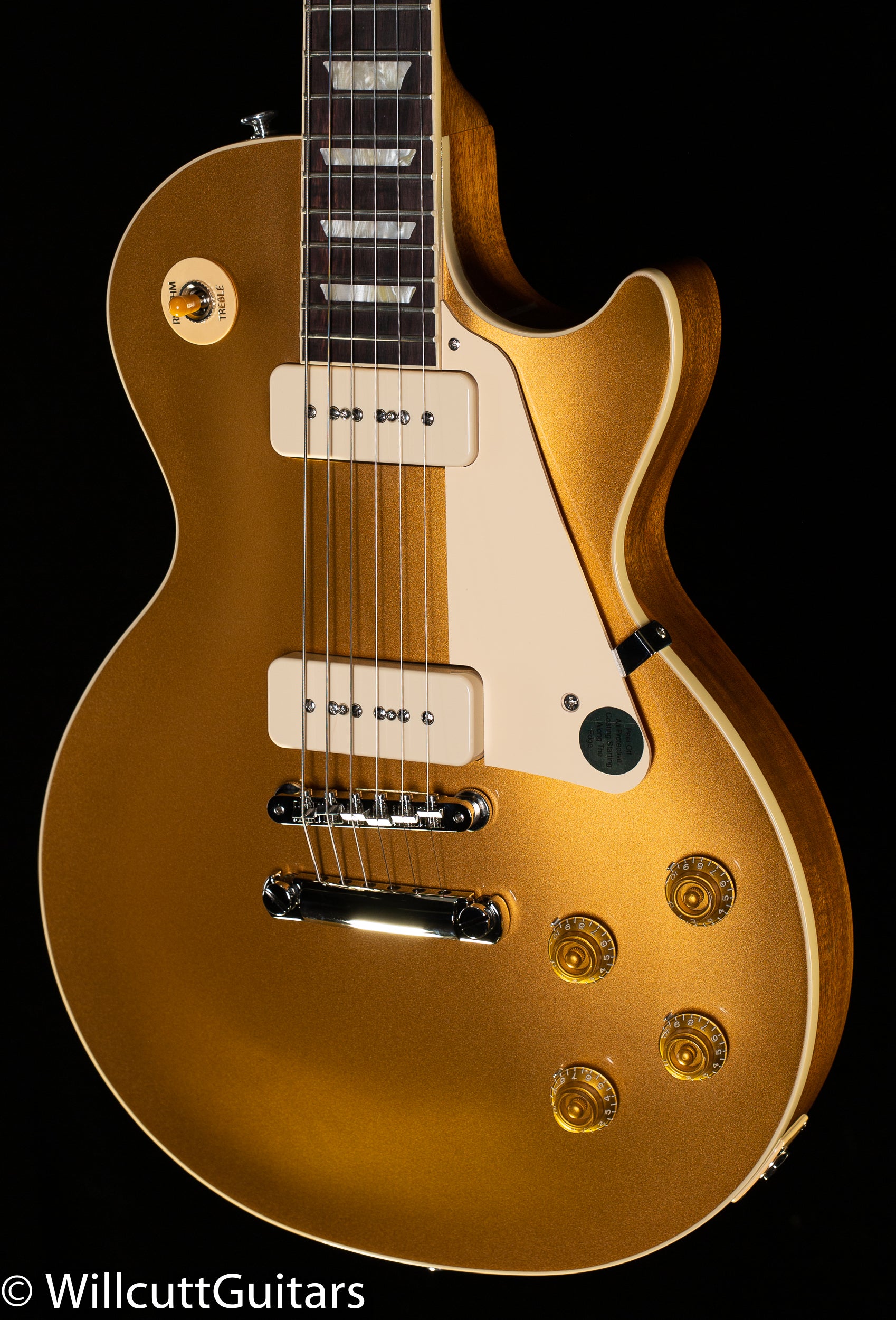 ギター Gibson Les Paul Standard P-90 Gold Top Gibson Les Paul Standard 50s P-90 Gold Top (177) - Willcutt