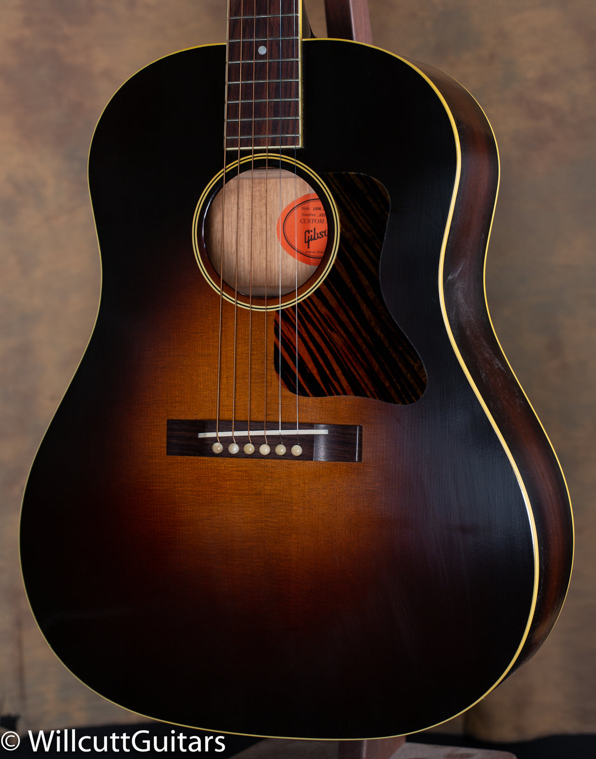 Gibson Custom Shop Historic 1934 Jumbo Vintage Sunburst