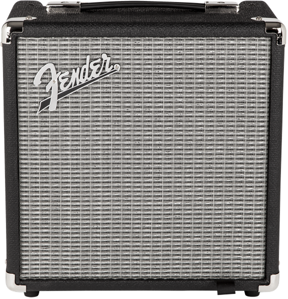 Fender Rumble™ 15 (V3), 120V, Black/Silver