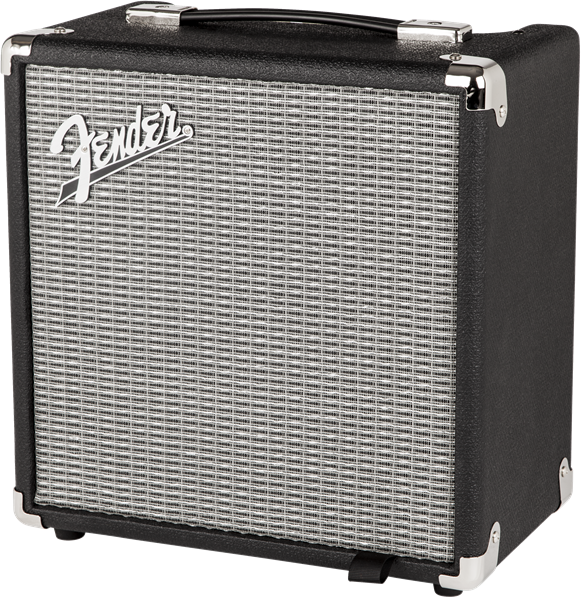 Fender Rumble™ 15 (V3), 120V, Black/Silver