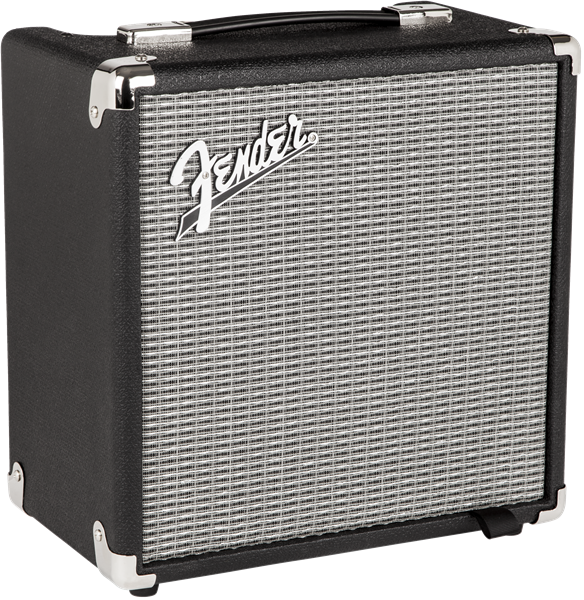 Fender Rumble™ 15 (V3), 120V, Black/Silver