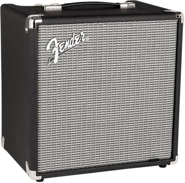 Fender Rumble™ 25 (V3), 120V, Black/Silver - Willcutt Guitars