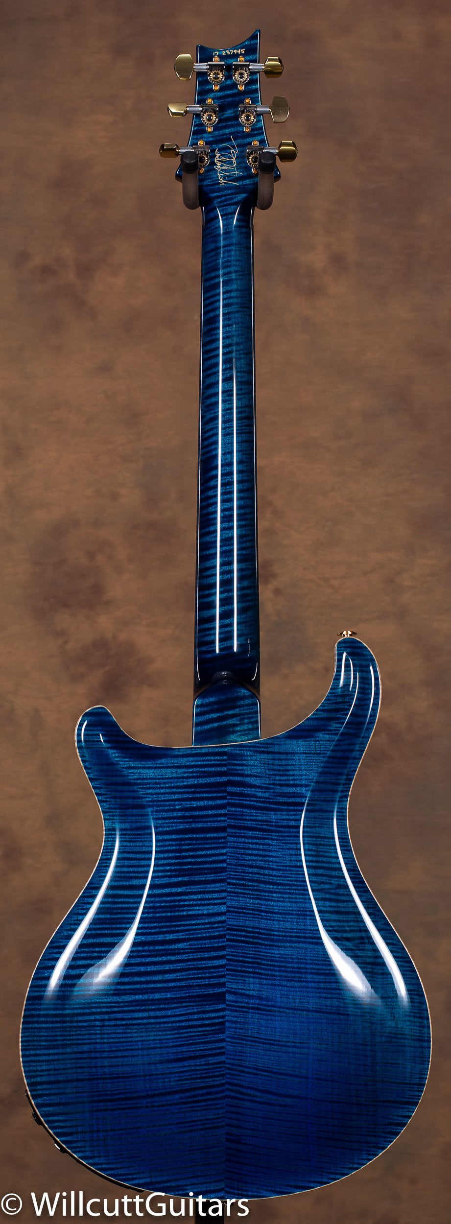 PRS Hollowbody II Piezo Wood Library Edition Aquamarine USED