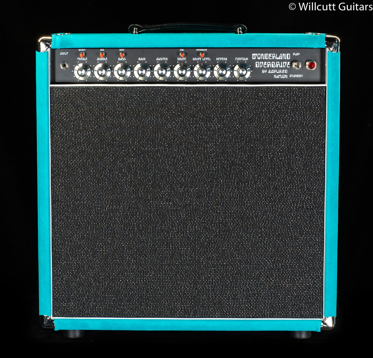 Amplified Nation Wonderland Overdrive v2 50w 1x12 Combo Teal Suede