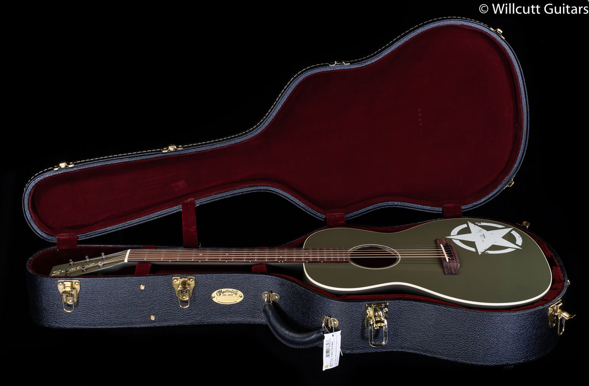 Martin Custom Shop 00 Army Green Star