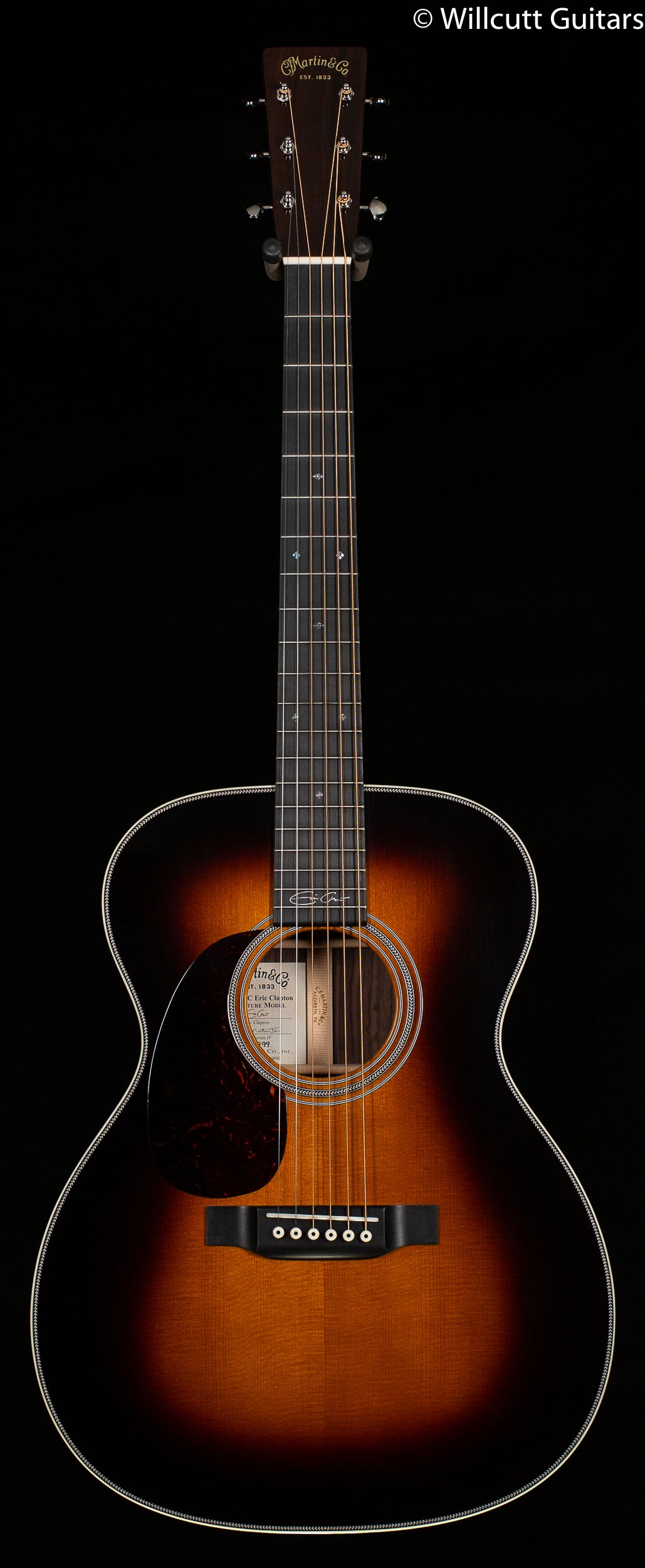 Martin 000-28EC Sunburst Eric Clapton Lefty