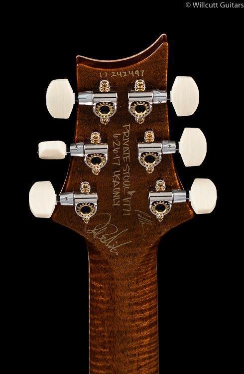 PRS Private Stock 6771 SC594 Persimmon Smoked Burst