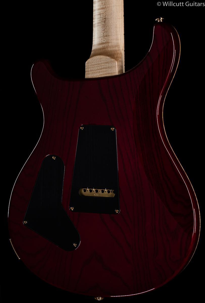 PRS Wood Library Custom 24 Semi-Hollow Swamp Ash Dark Cherry Burst