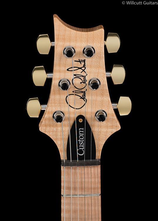 PRS Wood Library Custom 24 Semi-Hollow Swamp Ash Dark Cherry Burst