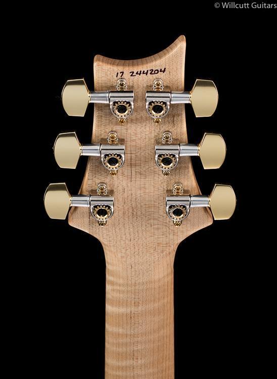 PRS Wood Library Custom 24 Semi-Hollow Swamp Ash Dark Cherry Burst