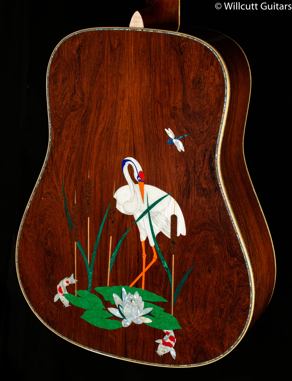 Martin Custom Shop D-45 Harvey Leach Lotus Flower (112)