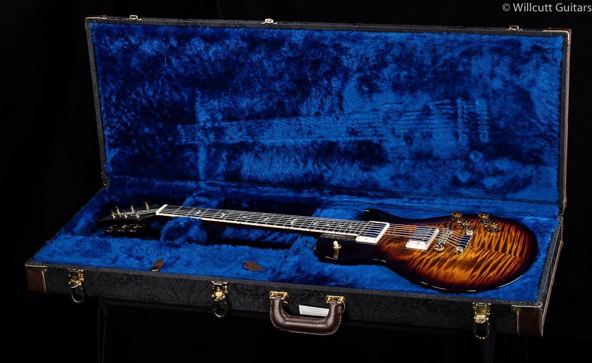 PRS McCarty Singlecut 594 Wood Library Black Gold Burst Maple Neck