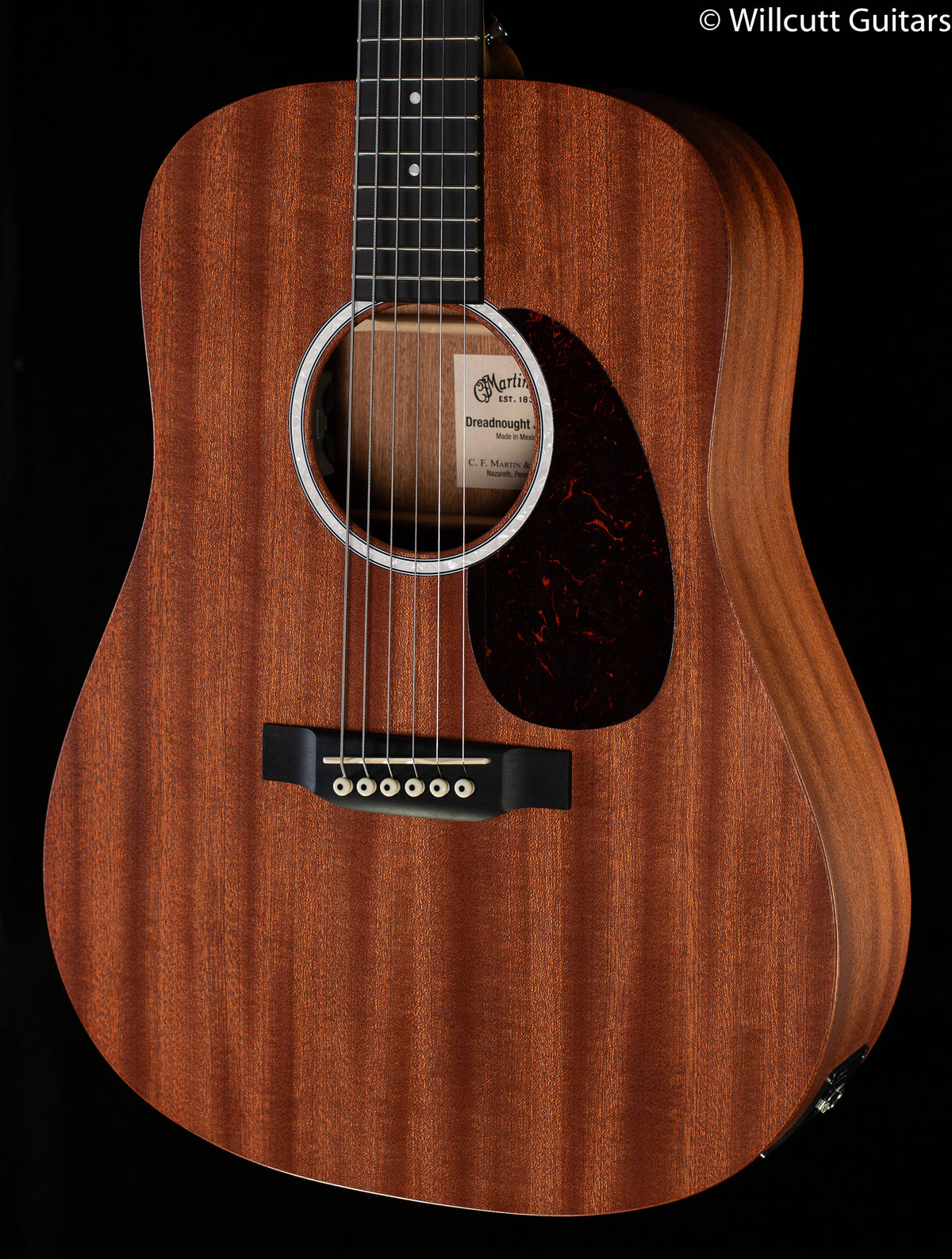 Martin DJr-10E Satin Sapele / Sapele