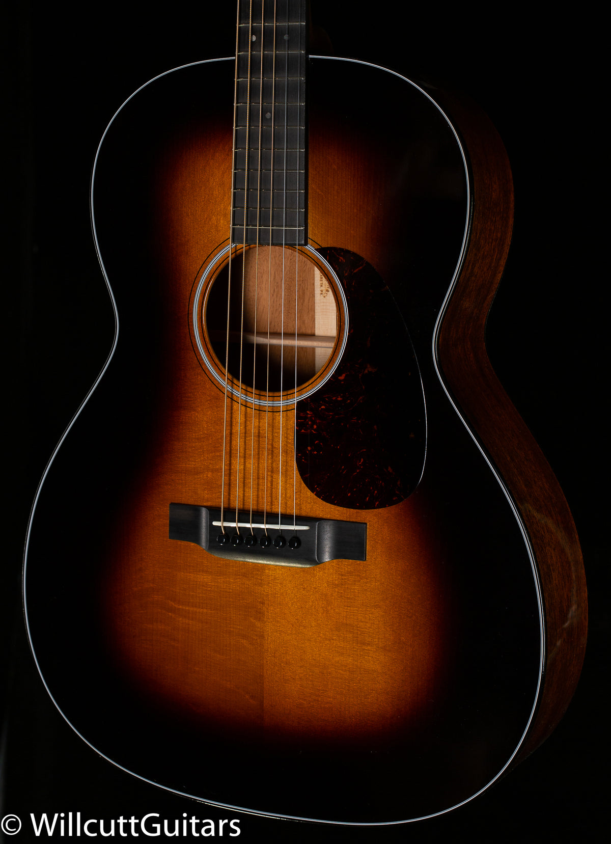 Martin Custom Shop 0000 18 Style 12 Fret Sinker Mahogany Adirondack VTS Sunburst