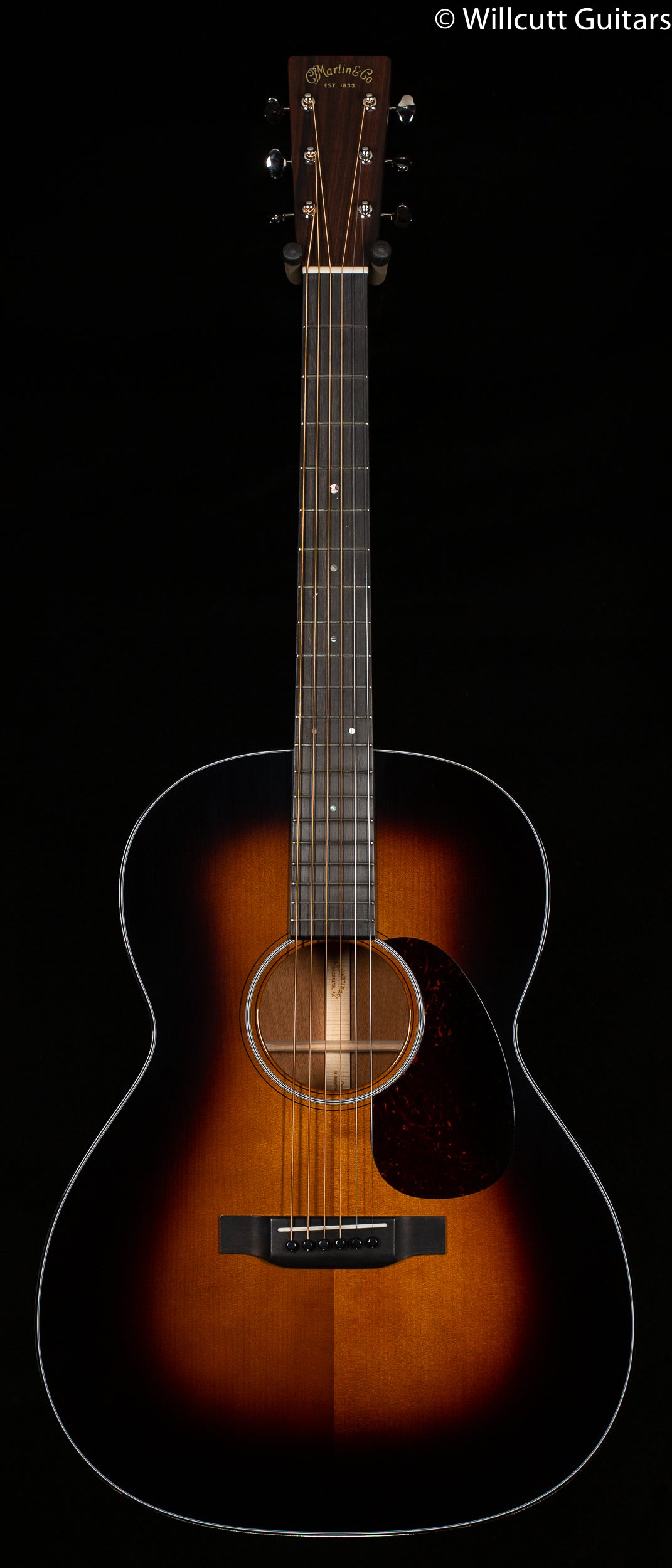 Martin Custom Shop 0000 18 Style 12 Fret Sinker Mahogany Adirondack VTS Sunburst
