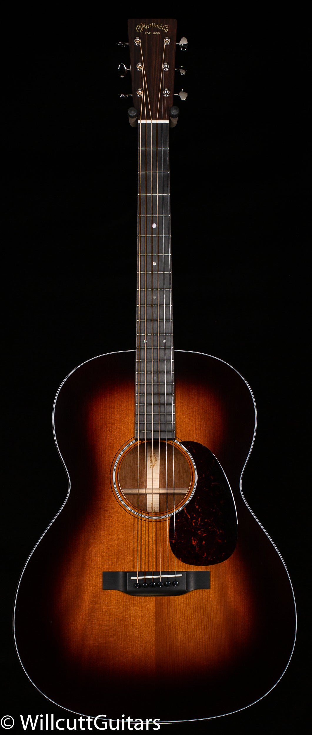 Martin Custom Shop 0000 18 Style 12 Fret Sinker Mahogany Adirondack VTS Sunburst