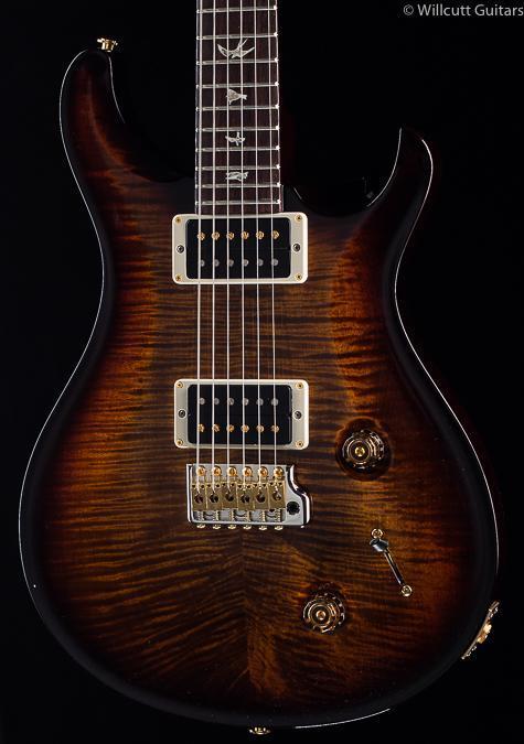 PRS Custom 22 Black Gold Burst 10 Top (144) - Willcutt Guitars