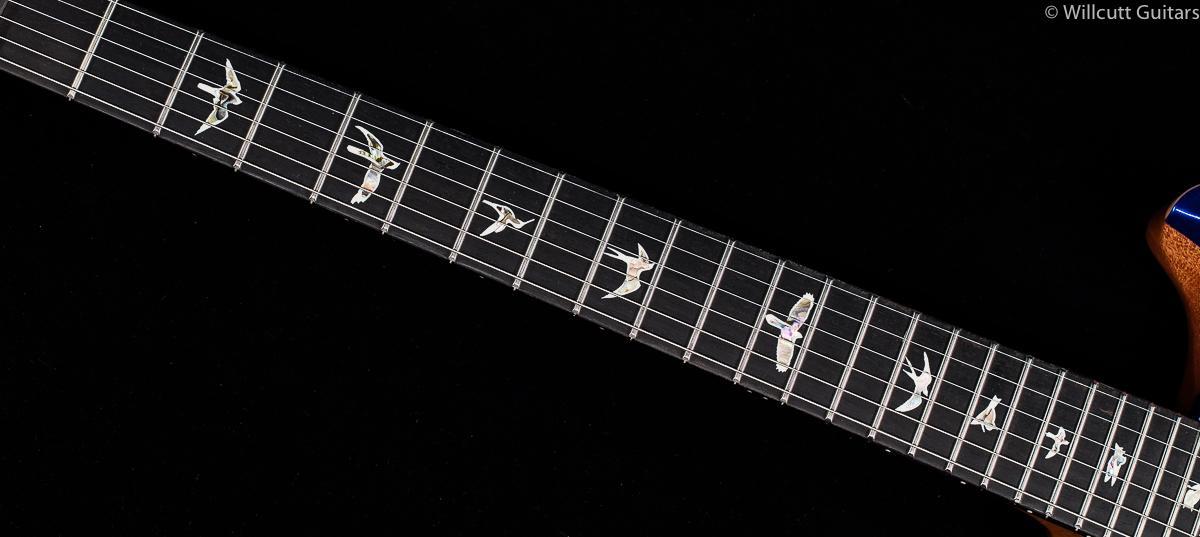 PRS Custom 24 Violet Metallic Natural Back (195)