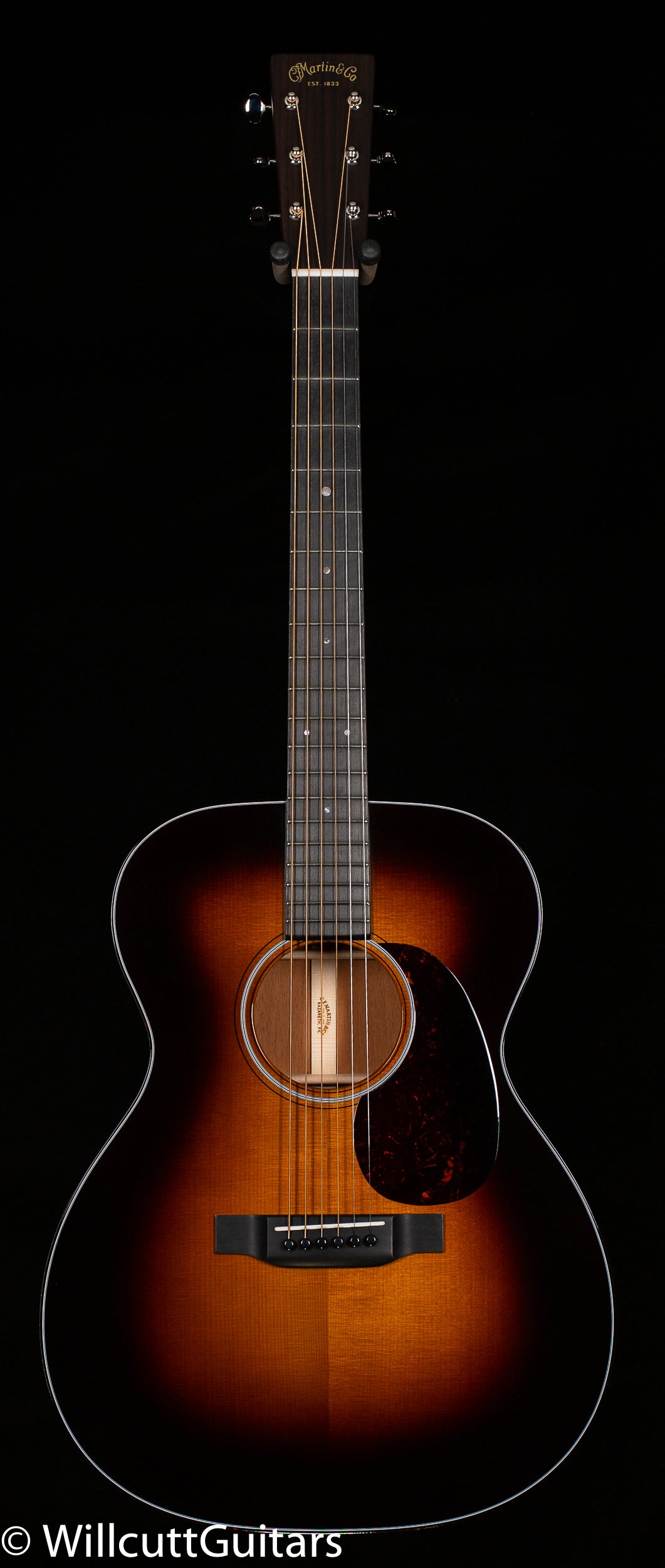 Martin Custom Shop 000 18 Style Sinker Mahogany Adirondack VTS Sunburst