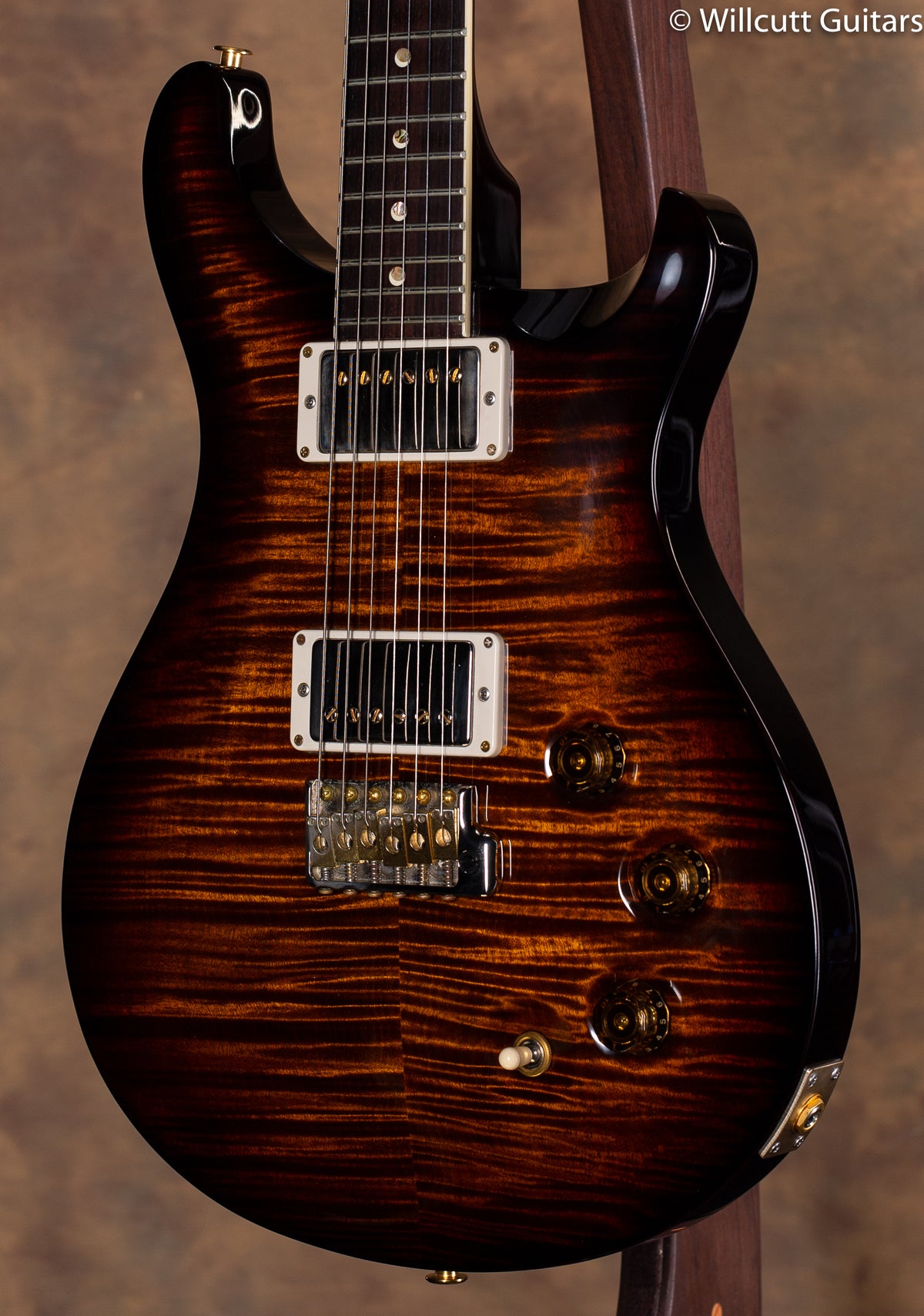 PRS DGT Black Gold Burst 10 Top USED