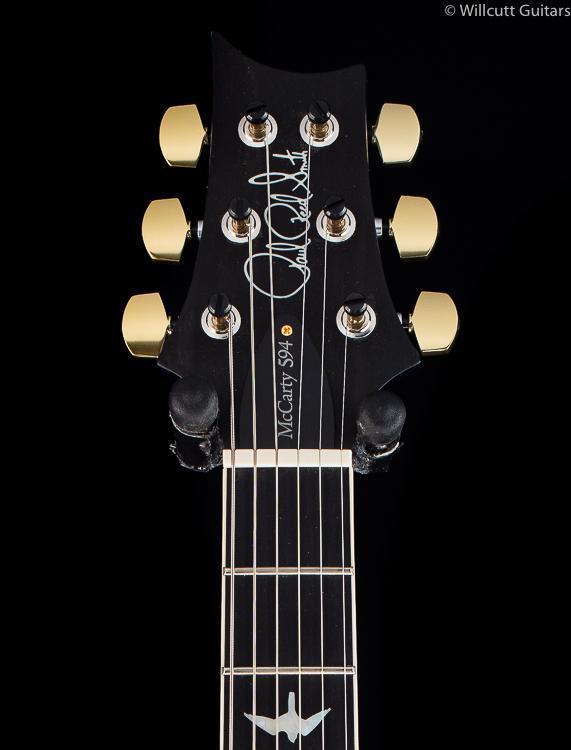 PRS McCarty Singlecut 594 Wood Library River Blue Wrap Burst Maple Neck