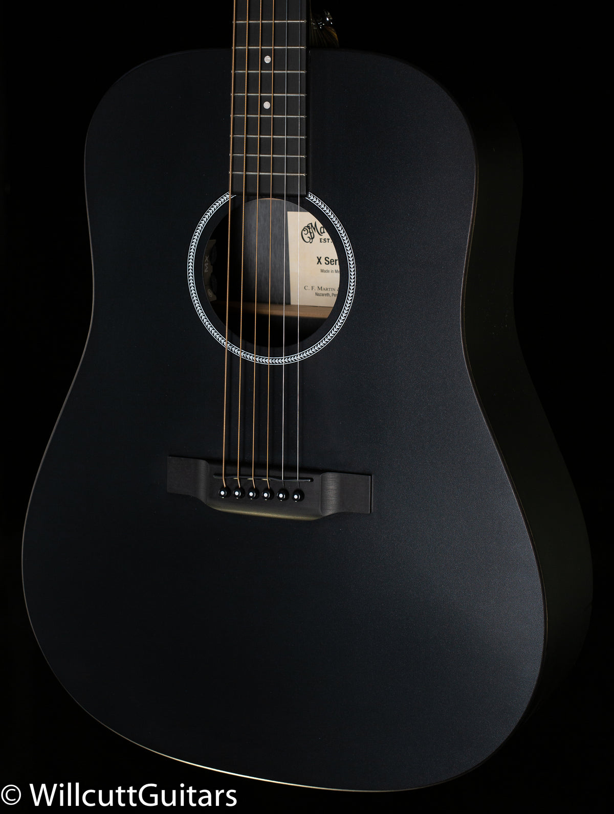Martin D-X1E HPL Black