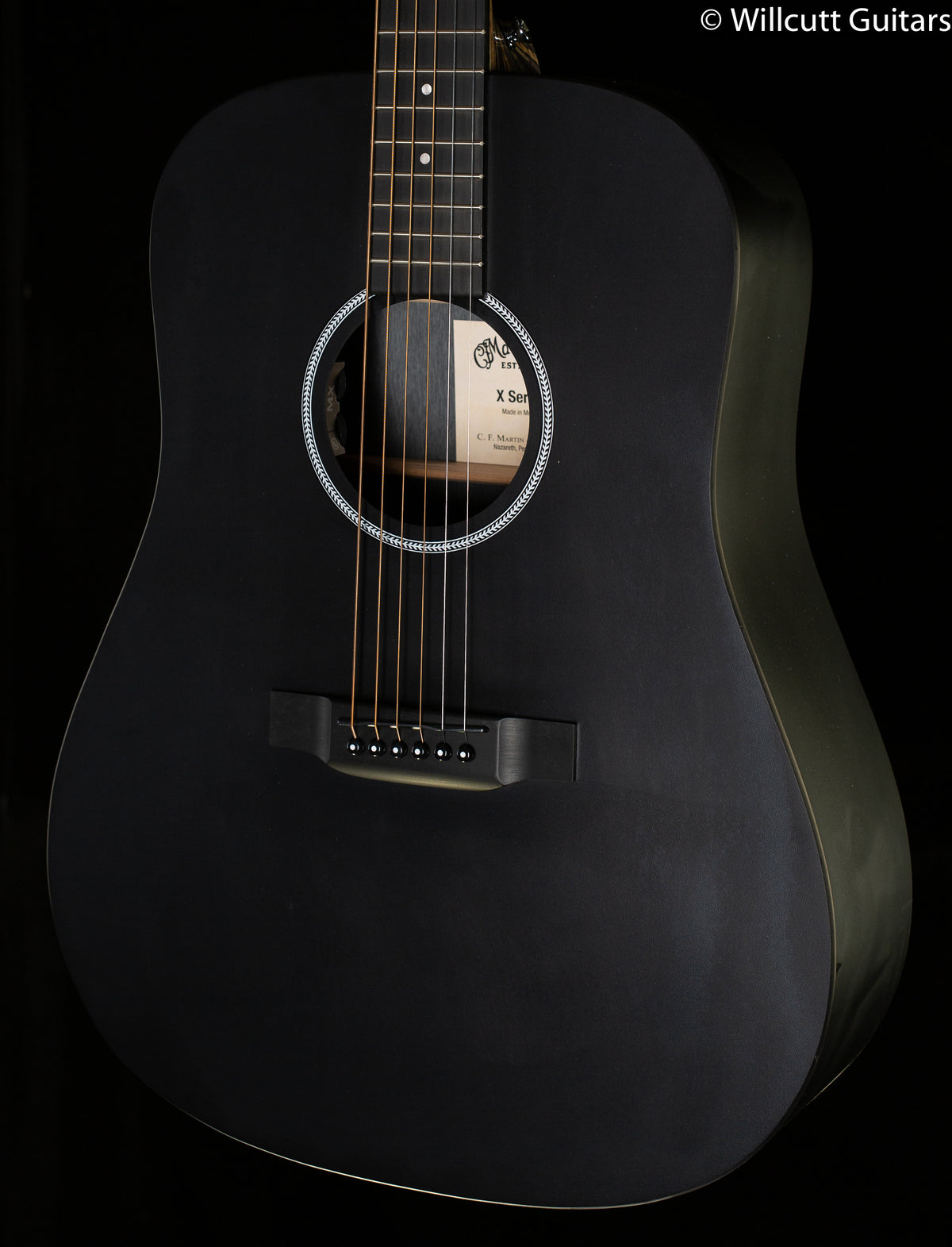 Martin D-X1E HPL Black
