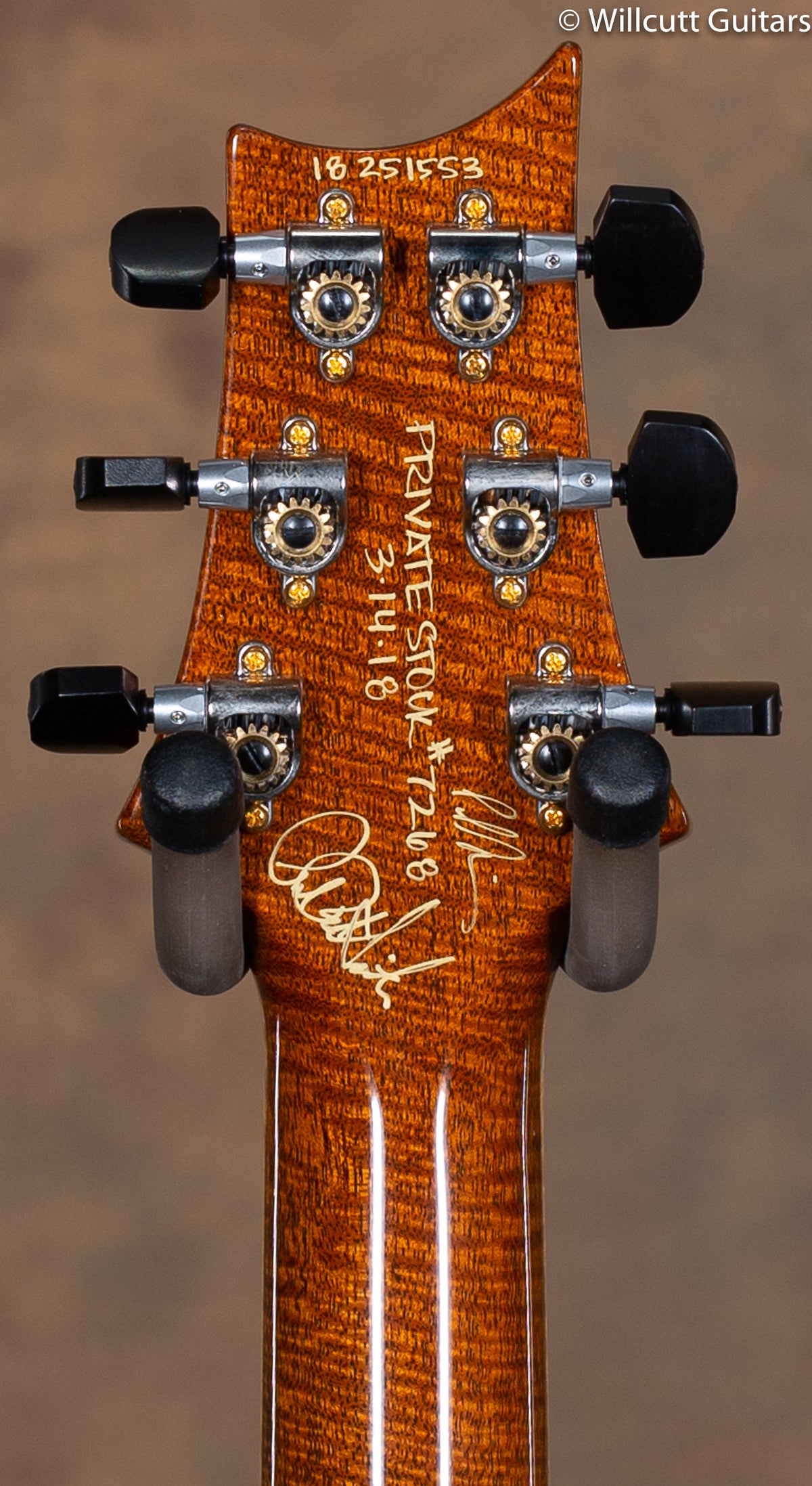 PRS Private Stock 7268 McCarty 594 Hollowbody II Limited Edition Aqua Violet Smoked Burst