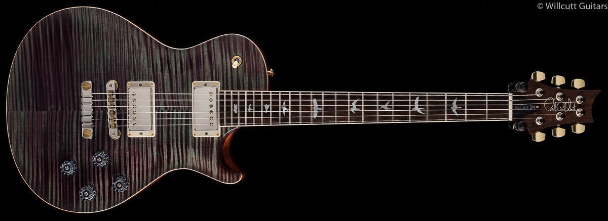 PRS Wood Library McCarty Singlecut 594, Quilt Top, Charcoal