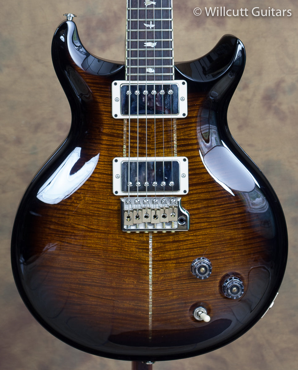 PRS Santana Retro 10 Top Black Gold Smokewrap Burst USED (255)