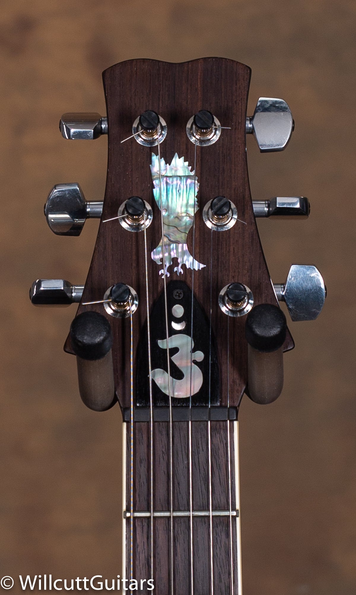 PRS Santana Retro Black Gold Smokewrap Burst 10 Top USED