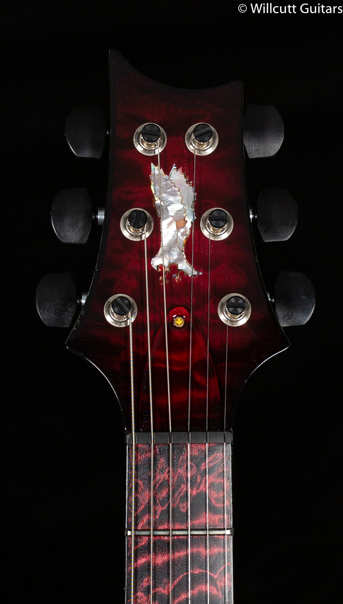 2018 PRS Private Stock 7420 DGT Red Tiger Glow Smoked Burst (335)