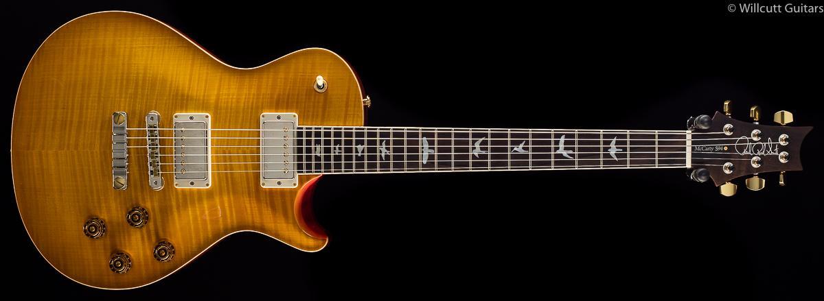 PRS McCarty Singlecut 594 Wood Library Faded McCarty Burst