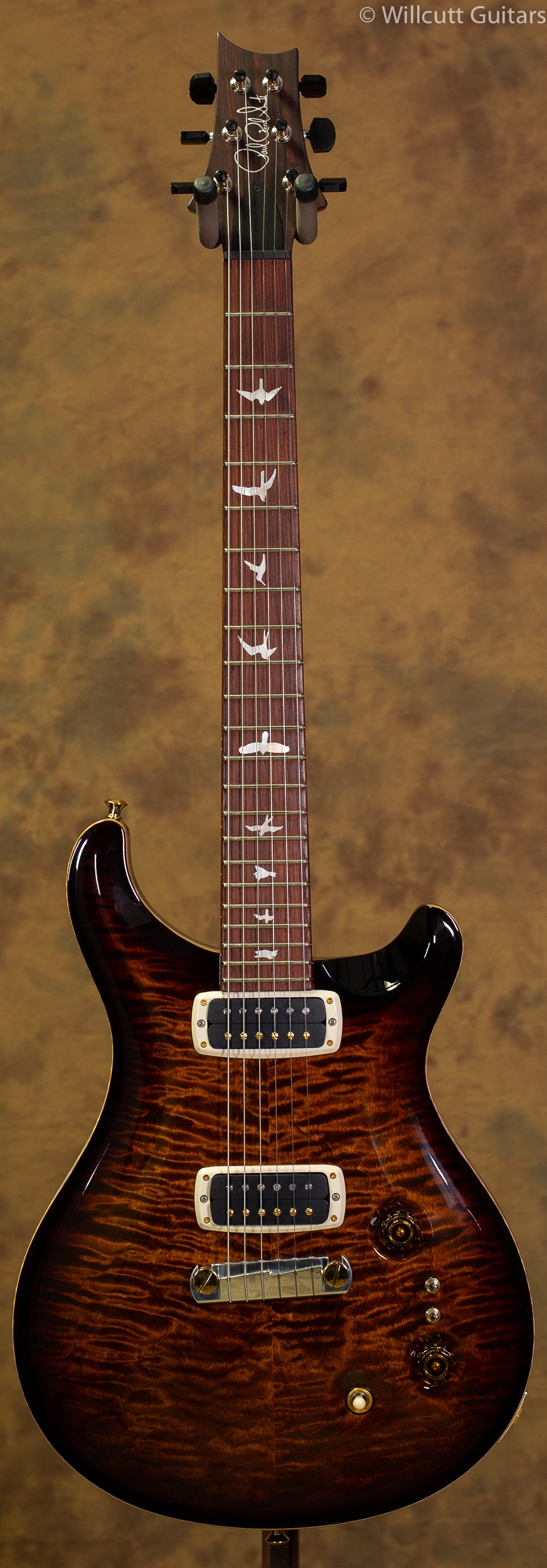 PRS Wood Library Paul’s Guitar Black Gold Burst Quilt USED