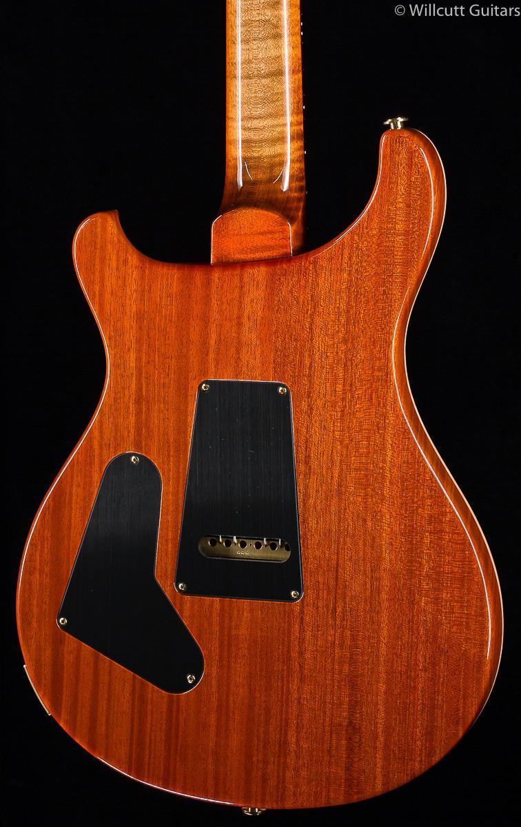 PRS Custom 24 Wood Library 10 Top Flame Maple Neck Autumn Sky