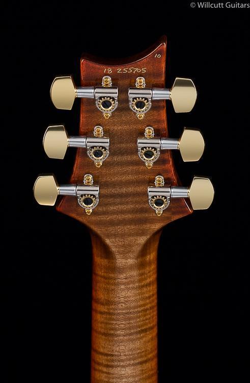 PRS Custom 24 Wood Library 10 Top Flame Maple Neck Autumn Sky