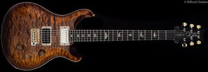 PRS Custom 24 Wood Library 10 Top Flame Maple Neck Copperhead Burst