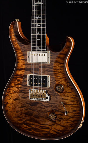 PRS Custom 24 Wood Library 10 Top Flame Maple Neck Copperhead Burst