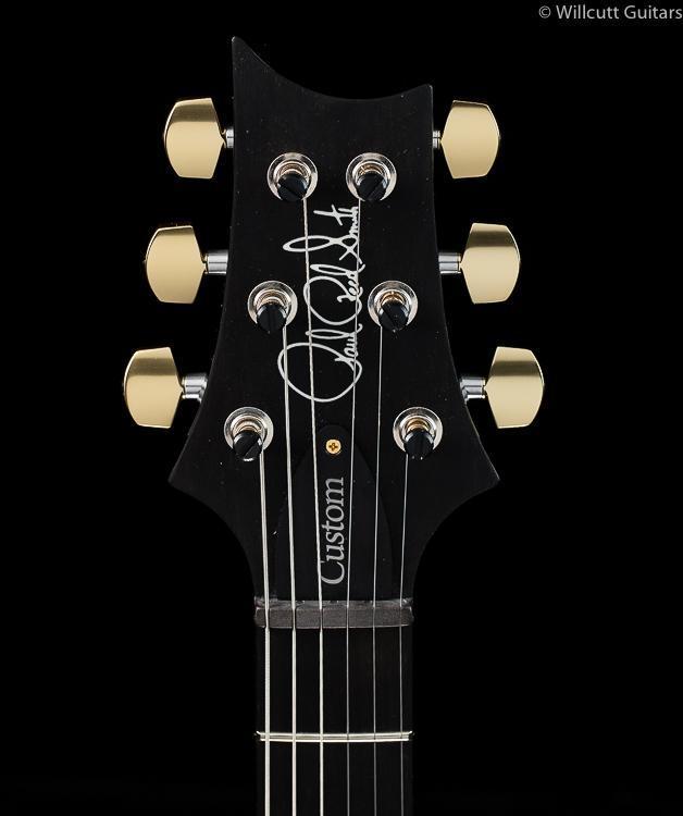 PRS Custom 24 Wood Library 10 Top Flame Maple Neck Obsidian Smokeburst