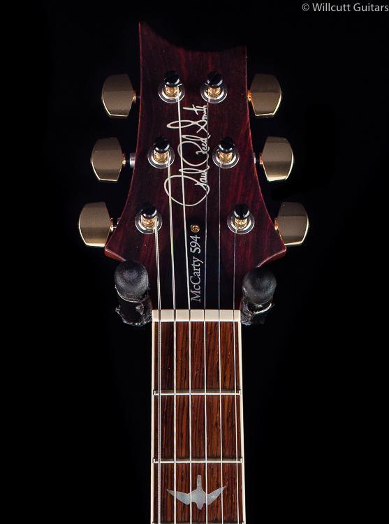 PRS McCarty 594 Semi Hollow Wood Library Amber Smokeburst