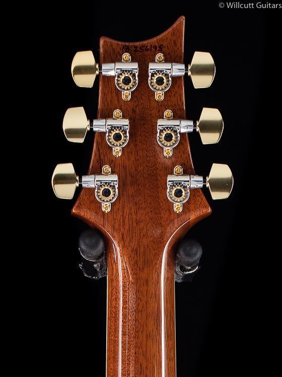 PRS McCarty 594 Semi Hollow Wood Library Amber Smokeburst