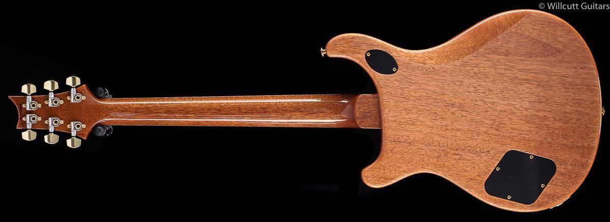 PRS McCarty Semi Hollow 594 Wood Library Faded Blue Jean Smokeburst (864)