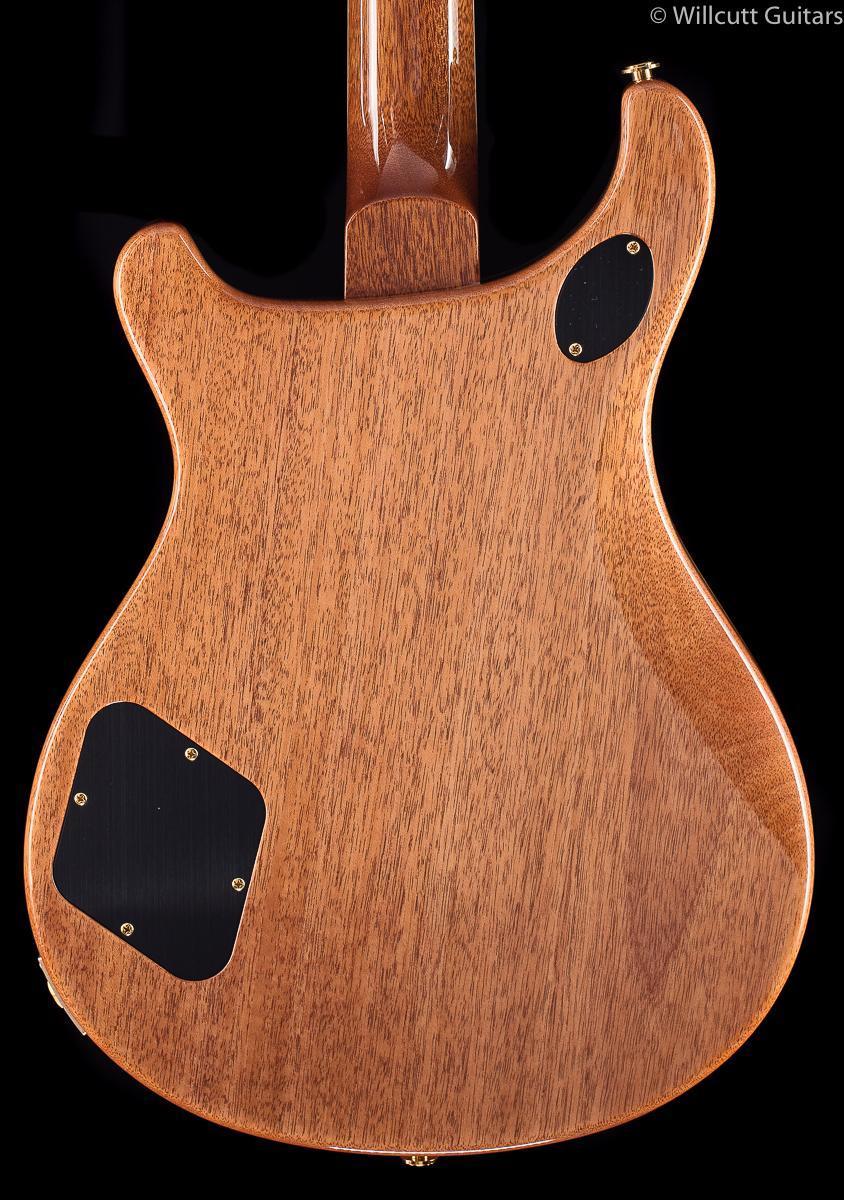 PRS McCarty Semi Hollow 594 Wood Library Faded Blue Jean Smokeburst (864)