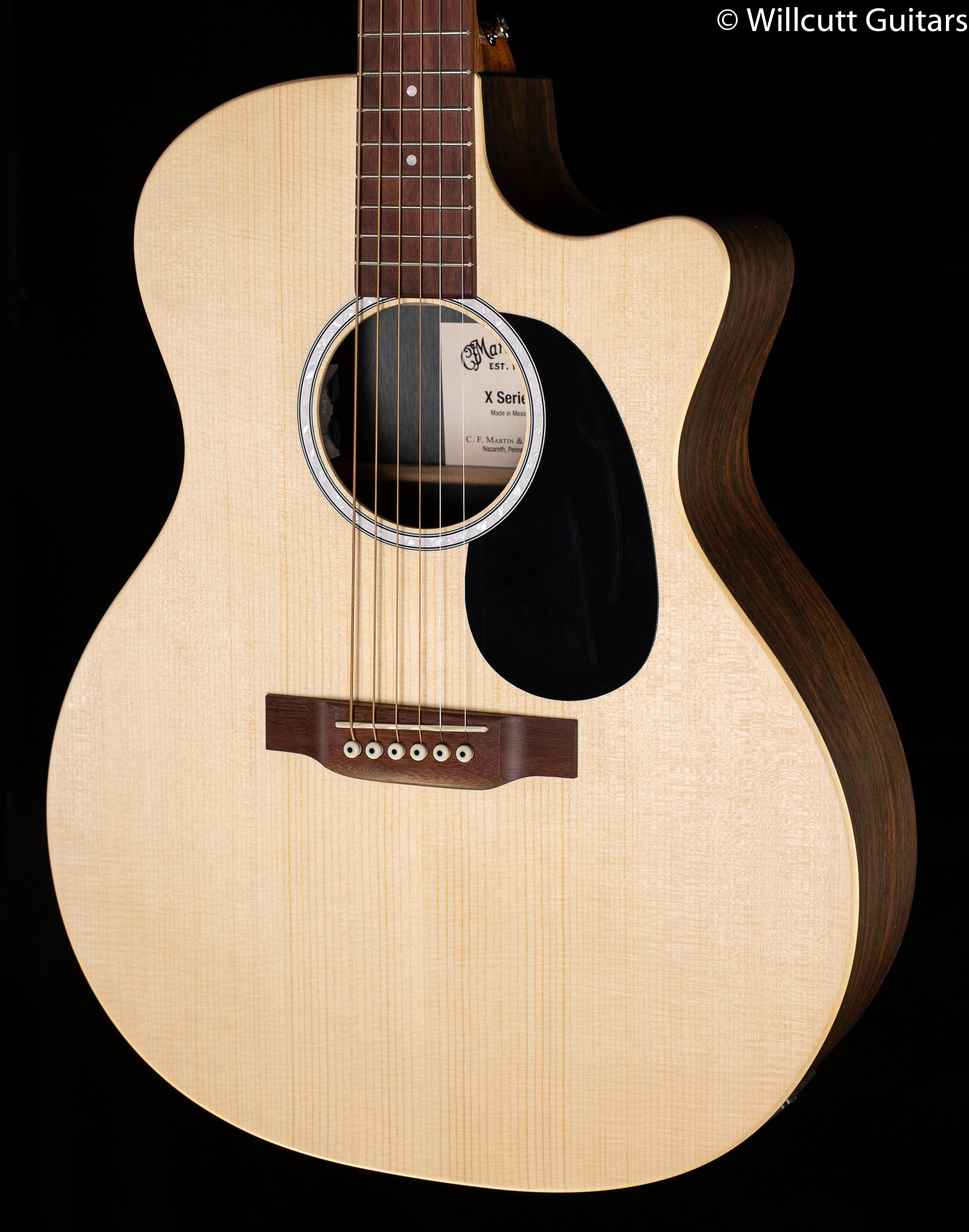 Martin GPC-X2E Sit/RW HPL - Willcutt Guitars