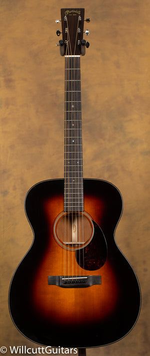 Martin Custom Shop 000 18 Style Sunburst Adirondack Sinker Mahogany